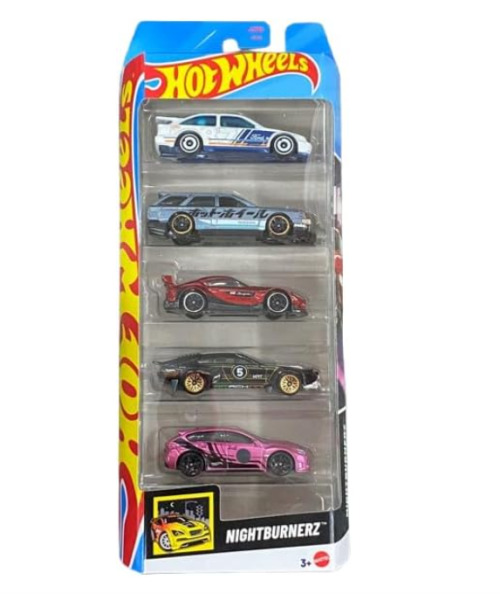 Набор из 5 машинок Hot Wheels Ночные гонщики, MT1806_JBJ87