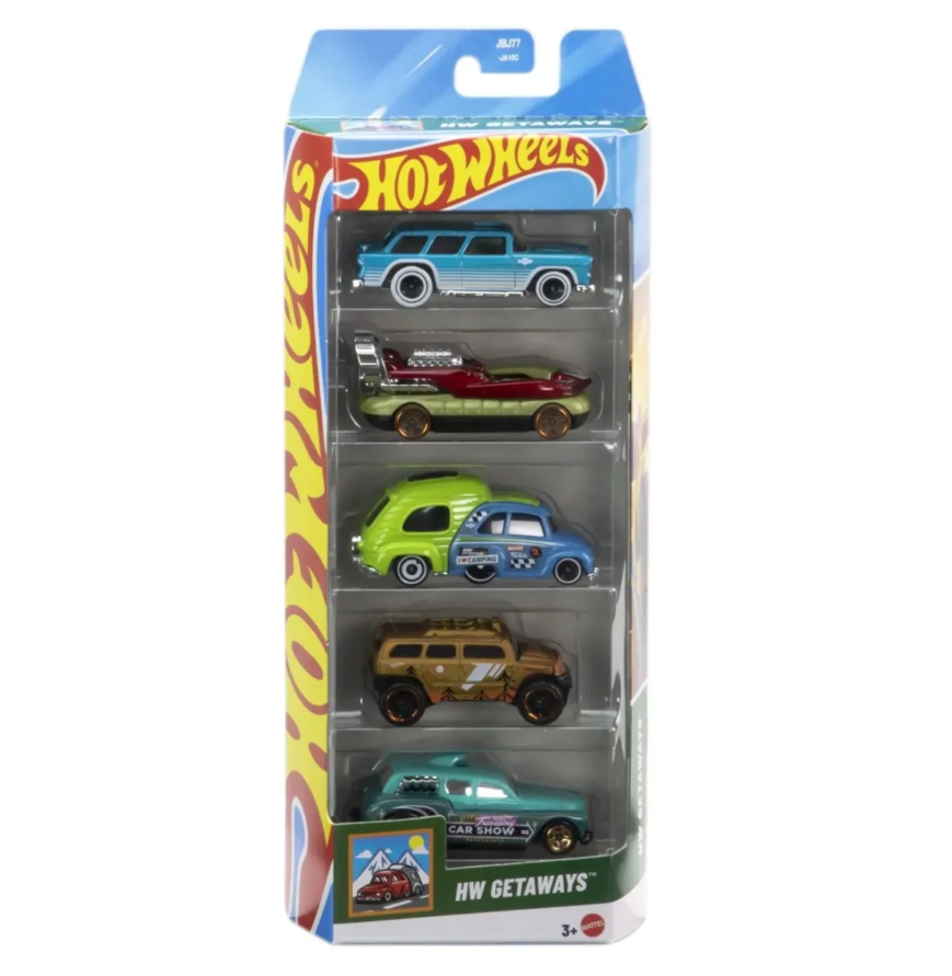 Набор из 5 машинок Hot Wheels Побег, MT1806_JBJ77