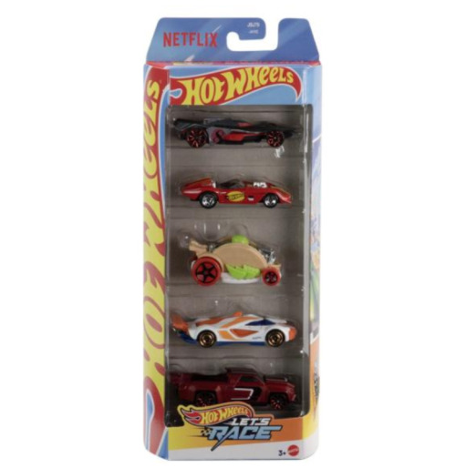 SET 5 MASINI HOT WHEELS LETS RACE, MT1806_JBJ79