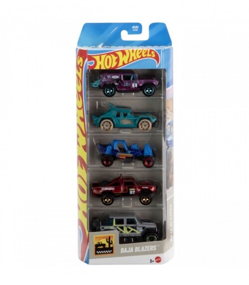 Набор из 5 машинок Hot Wheels Пустынные гонщики, MT1806_JBJ82