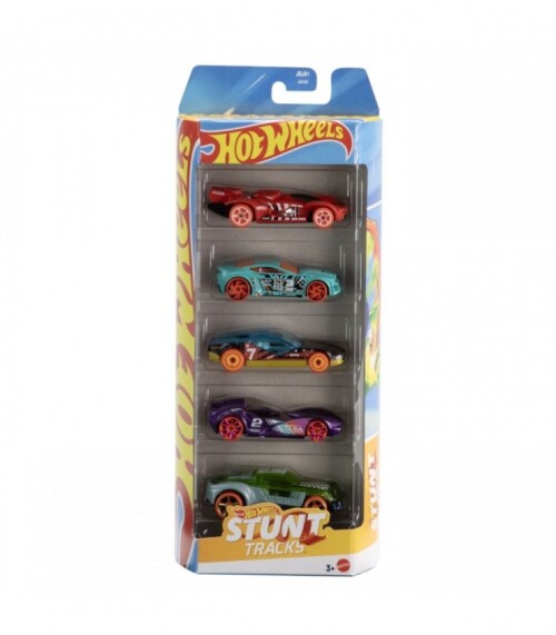 SET 5 MASINI HOT WHEELS STUNT TRACKS, MT1806_JBJ83