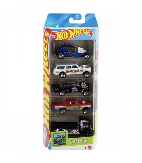 Набор из 5 машинок Hot Wheels Гассеры, MT1806_JBJ84