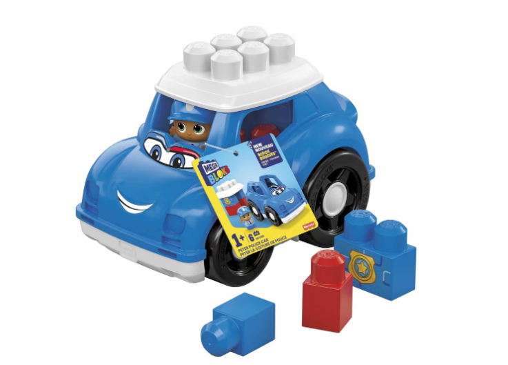 MEGA BLOKS FIRST BUILDERS VEHICUL PETER POLICE, MTCND62_GCX08