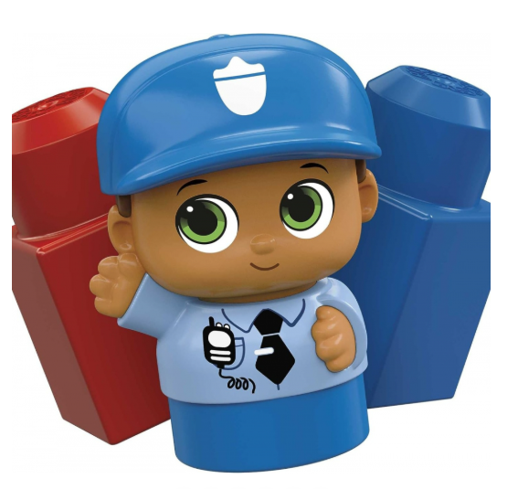 MEGA BLOKS FIRST BUILDERS VEHICUL PETER POLICE, MTCND62_GCX08