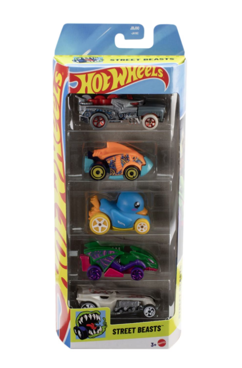 SET 5 MASINI HOT WHEELS STREET BEASTS, MT1806_JBJ90