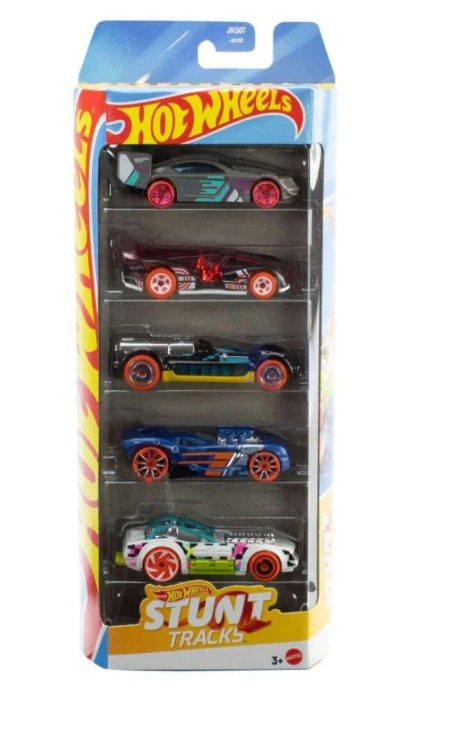 Набор из 5 машинок Hot Wheels Трюковые трассы, MT1806_JKG07