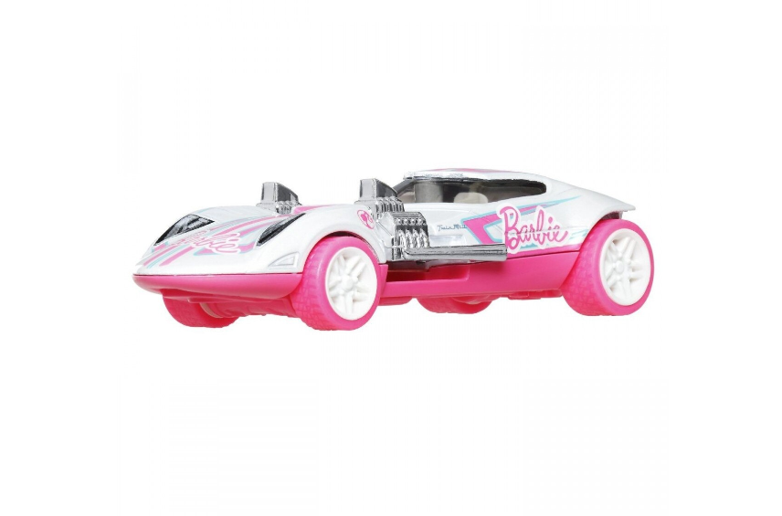 HOT WHEELS MASINUTA METALICA CU SISTEM PULL BACK BARBIE TWIN MILL STREET POWER SCARA 1:43, MTHPR70_JCM06