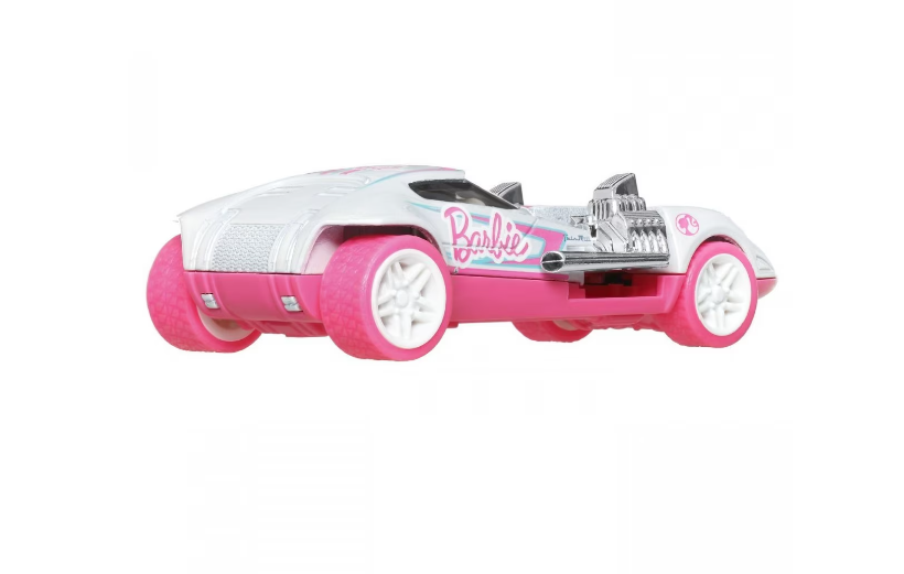 HOT WHEELS MASINUTA METALICA CU SISTEM PULL BACK BARBIE TWIN MILL STREET POWER SCARA 1:43, MTHPR70_JCM06