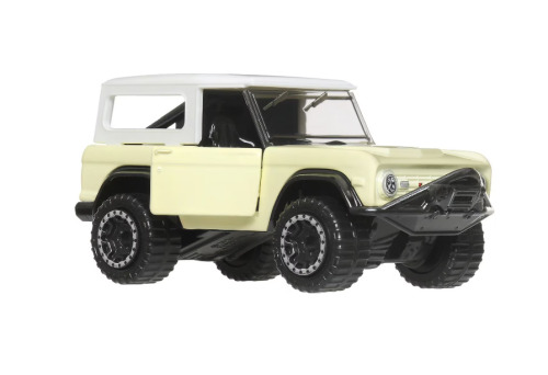 HOT WHEELS MASINUTA METALICA CU SISTEM PULL BACK FORD BRONCO 1966 FACTORY FRESH SCARA 1 LA 43, MTHPR70_JCL99