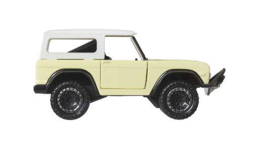 Hot Wheels металлическая машинка с инерционным механизмом Ford Bronco 1966 Factory Fresh масштаб 1:43, MTHPR70_JCL99