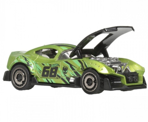 HOT WHEELS MASINUTA METALICA CU SISTEM PULL BACK MUSCLE AND BLOWN MUSCLE MANIA SCARA 1 LA 43, MTHPR70_HWH52