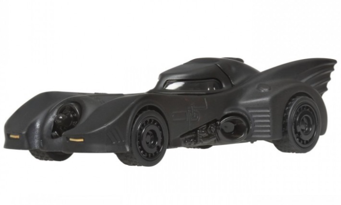 HOT WHEELS MASINUTA METALICA CU SISTEM PULL BACK BATMOBILE NIGHT BURNERZ SCARA 1:43, MTHPR70_HWH44