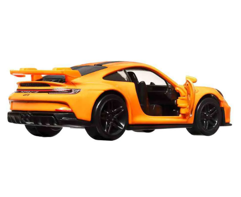 Hot Wheels металлическая машинка с инерционным механизмом Porsche 911 GT3 масштаб 1:43, MTHPR70_HPR79
