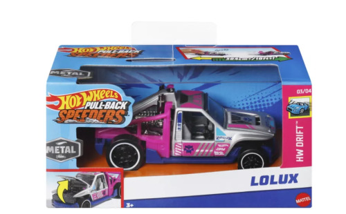 Hot Wheels металлическая машинка с инерционным механизмом Lolux масштаб 1:43, MTHPR70_HPR76