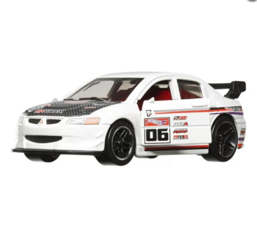 HOT WHEELS MASINUTA METALICA CU SISTEM PULL BACK LANCER EVOLUTION IX SCARA 1:43, MTHPR70_HPR73