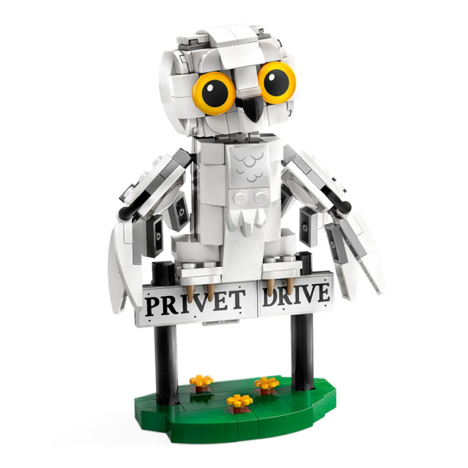 Constructor LEGO Harry Potter Hedwig de pe strada Privet 76425