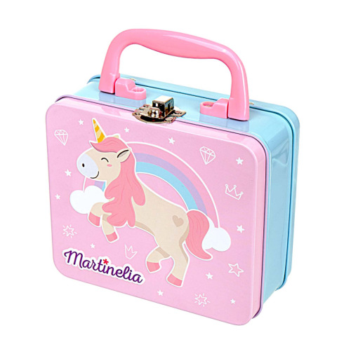 MARTINELIA LITTLE UNICORN Set de cosmetice în valiză metalică, 24150