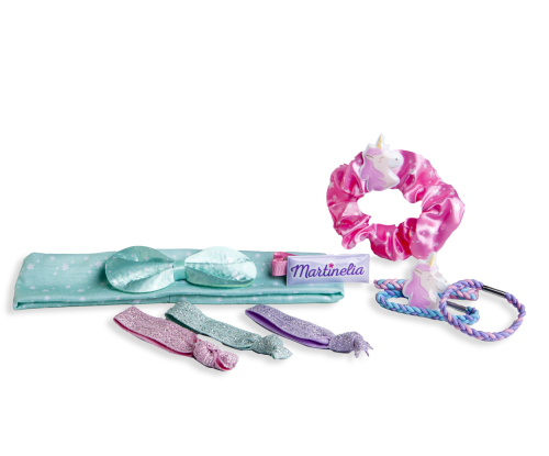 MARTINELIA LITTLE UNICORN Geantă cu accesorii pentru păr, 80083C