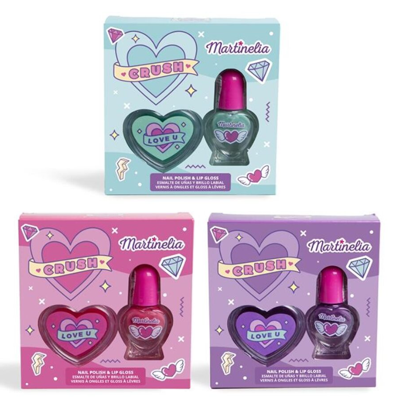 Set de ojă și luciu de buze MARTINELIA CRUSH, Mar82500
