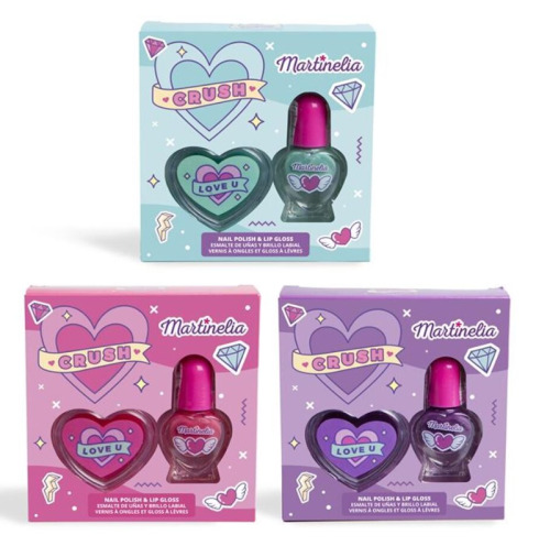 Set de ojă și luciu de buze MARTINELIA CRUSH, Mar82500