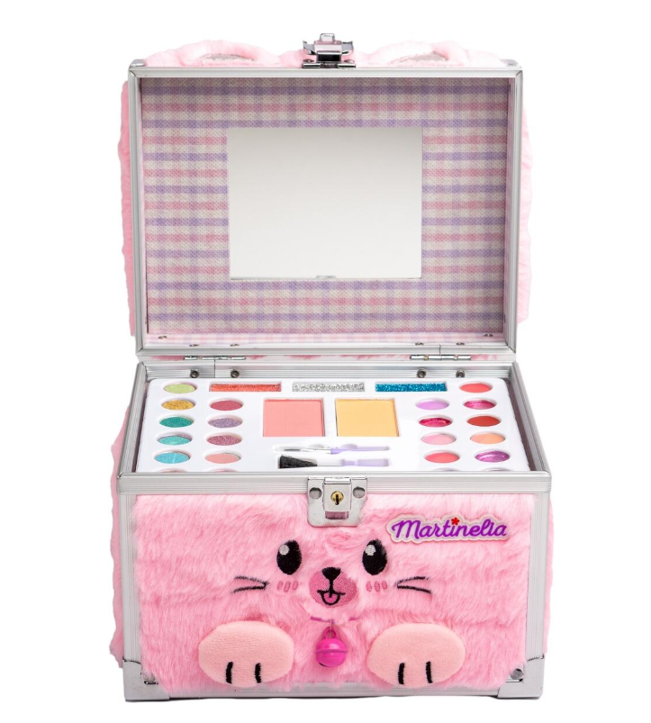 Set de cosmetice MARTINELIA LULU SI DUKI într-o cutie metalică, Mar85510