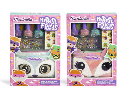 MARTINELIA MY BEST FRIENDS Набор для маникюра и татуажа, Mar12036