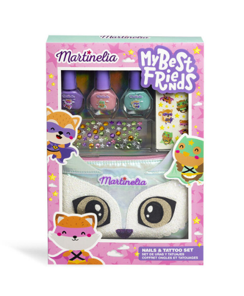 MARTINELIA MY BEST FRIENDS Набор для маникюра и татуажа, Mar12036