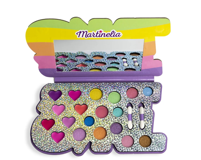 Paletă de farduri de pleoape MARTINELIA SUPER GIRL,  Mar44064