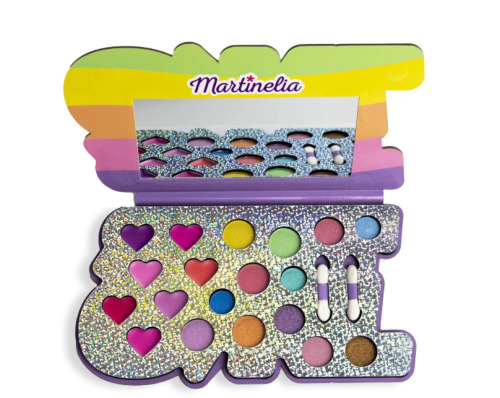 Paletă de farduri de pleoape MARTINELIA SUPER GIRL,  Mar44064