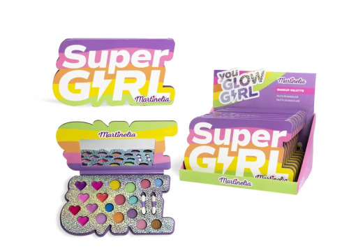 Paletă de farduri de pleoape MARTINELIA SUPER GIRL,  Mar44064