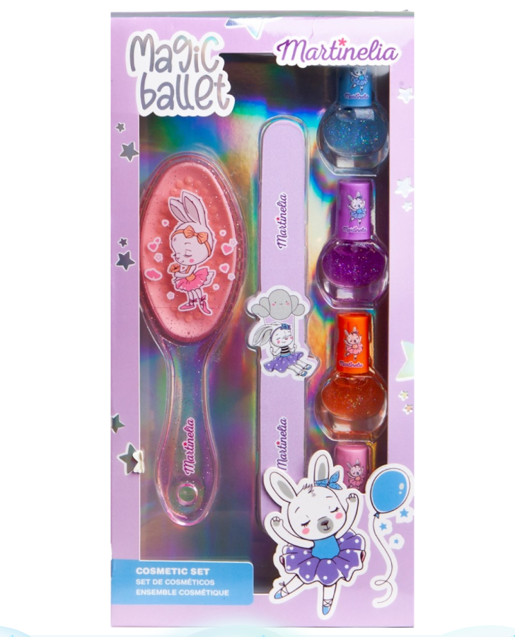 MARTINELIA MAGIC BALLET set pentru manichiură și coafură, 32505