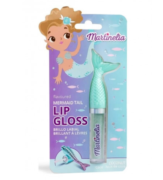 MARTINELIA Luciu de buze aromatizat în formă de coadă de sirenă, 26030