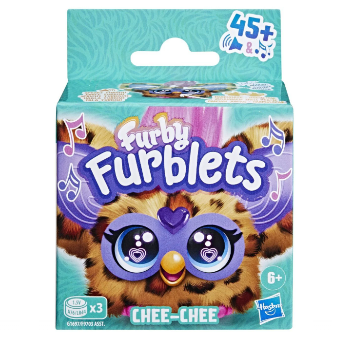 FURBY FURBLETS JUCARIE INTERACTIVA CHEE-CHEE, F9703_G1697