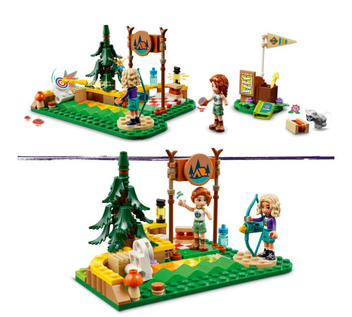 LEGO FRIENDS POLIGONUL DE TIR CU ARCUL DIN TABARA DE AVENTURI , 42622