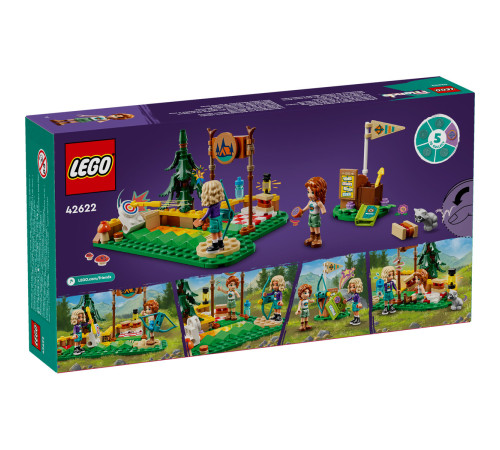 LEGO FRIENDS POLIGONUL DE TIR CU ARCUL DIN TABARA DE AVENTURI , 42622