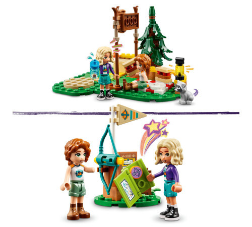 LEGO FRIENDS POLIGONUL DE TIR CU ARCUL DIN TABARA DE AVENTURI , 42622