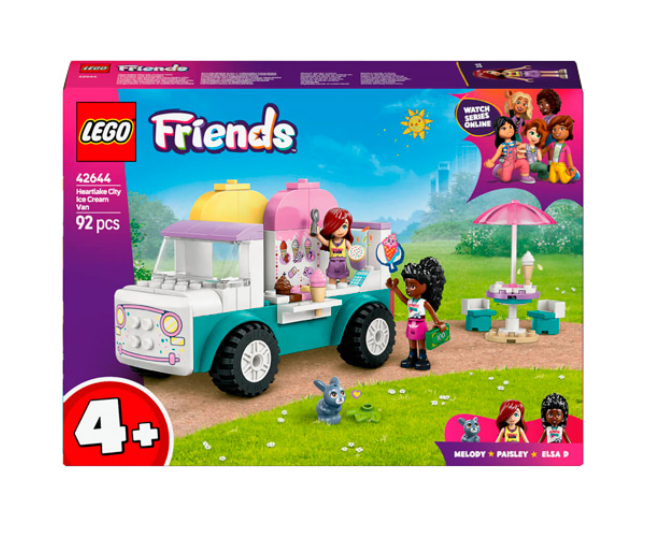 LEGO Friends Фургон с мороженым в городе Хартлейк, 42644