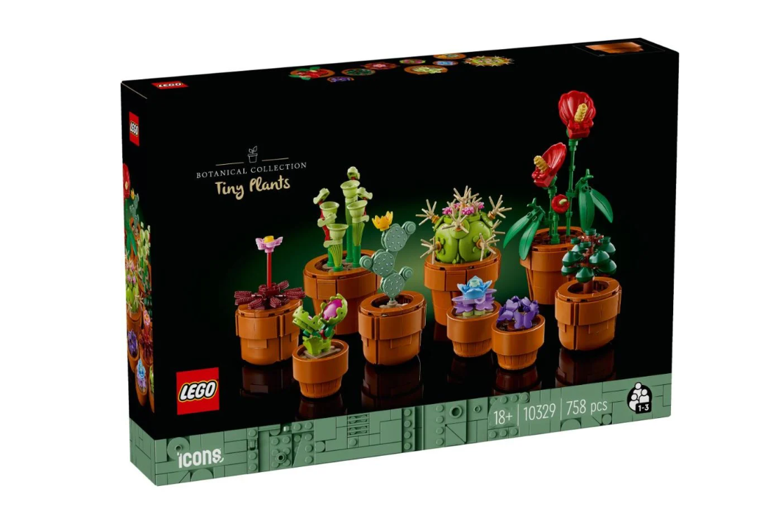 LEGO ICONS PLANTE DE MICI DIMENSIUNI,  10329