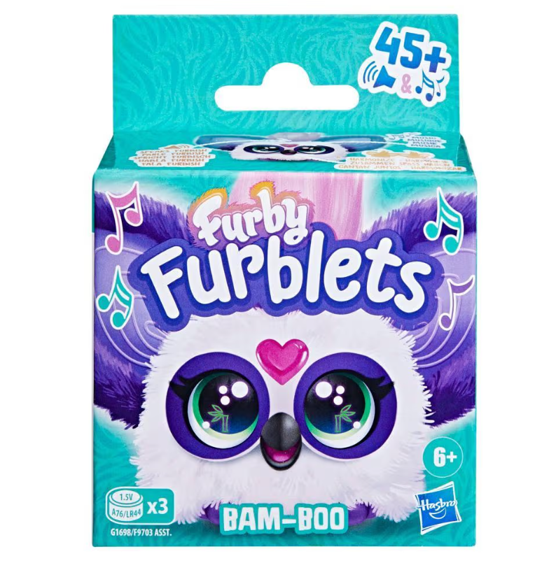 FURBY FURBLETS JUCARIE INTERACTIVA BAM-BOO, F9703_G1698