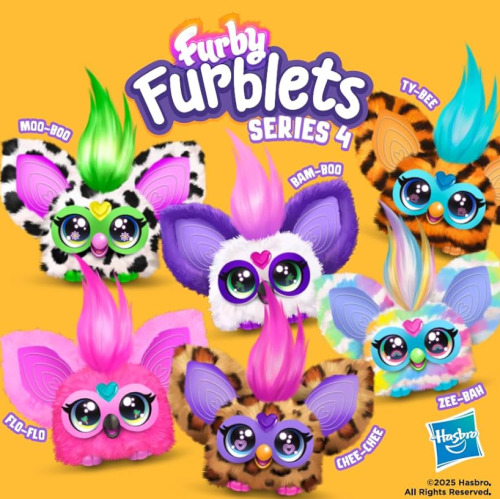 FURBY FURBLETS JUCARIE INTERACTIVA BAM-BOO, F9703_G1698