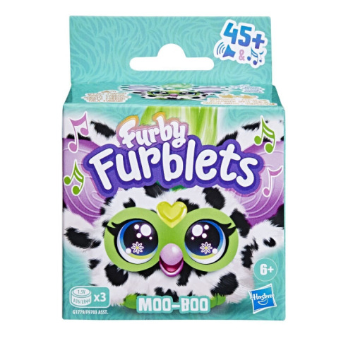 FURBY FURBLETS JUCARIE INTERACTIVA MOO-BOO, F9703_G1779