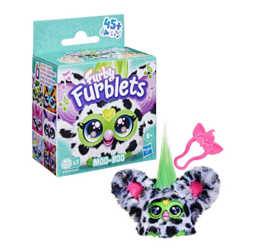 FURBY FURBLETS JUCARIE INTERACTIVA MOO-BOO, F9703_G1779