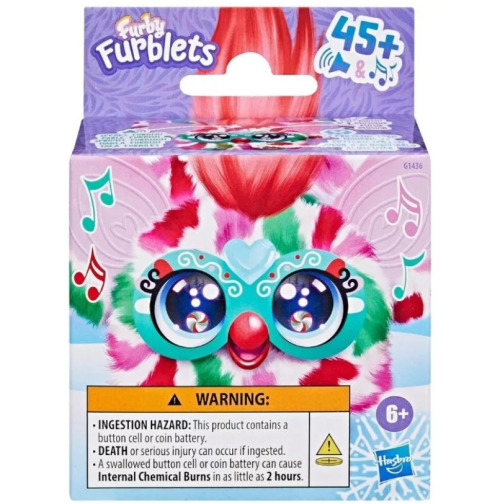 FURBY FURBLETS JUCARIE INTERACTIVA PEP MINT, G1436