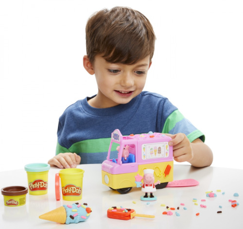 Пластилин «Свинка Пеппа и аппарат для мороженого», F3597