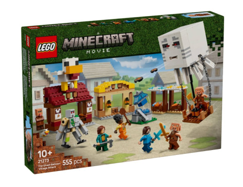 LEGO Minecraft «Атака воздушных шаров Гаста на деревню», 21273