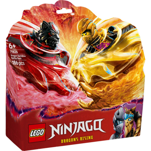 LEGO NINJAGO PACHET DE LUPTA CU DRAGONI SPINJITZU , 71826