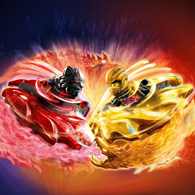 LEGO NINJAGO «Боевой набор: драконы Спинджитцу», 71826