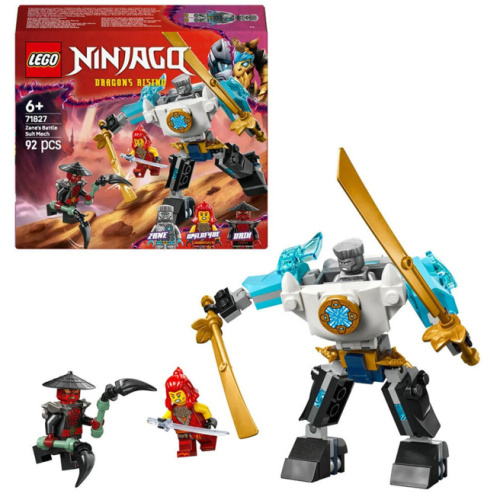 LEGO NINJAGO COSTUMUL ROBOT DE LUPTA AL LUI ZANE, 71827
