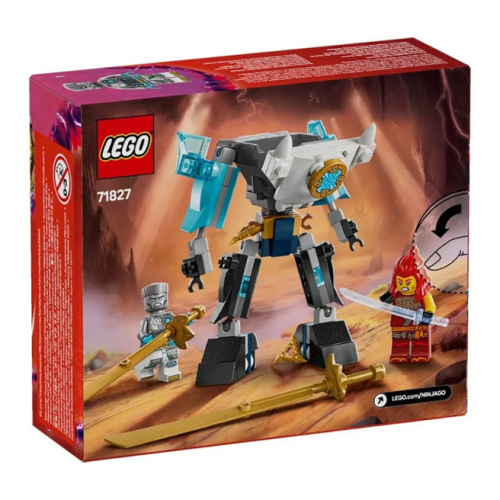LEGO NINJAGO COSTUMUL ROBOT DE LUPTA AL LUI ZANE, 71827