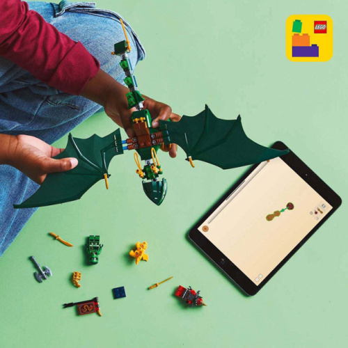 LEGO NINJAGO DRAGONUL DE PADURE AL LUI LLOYD ,71829